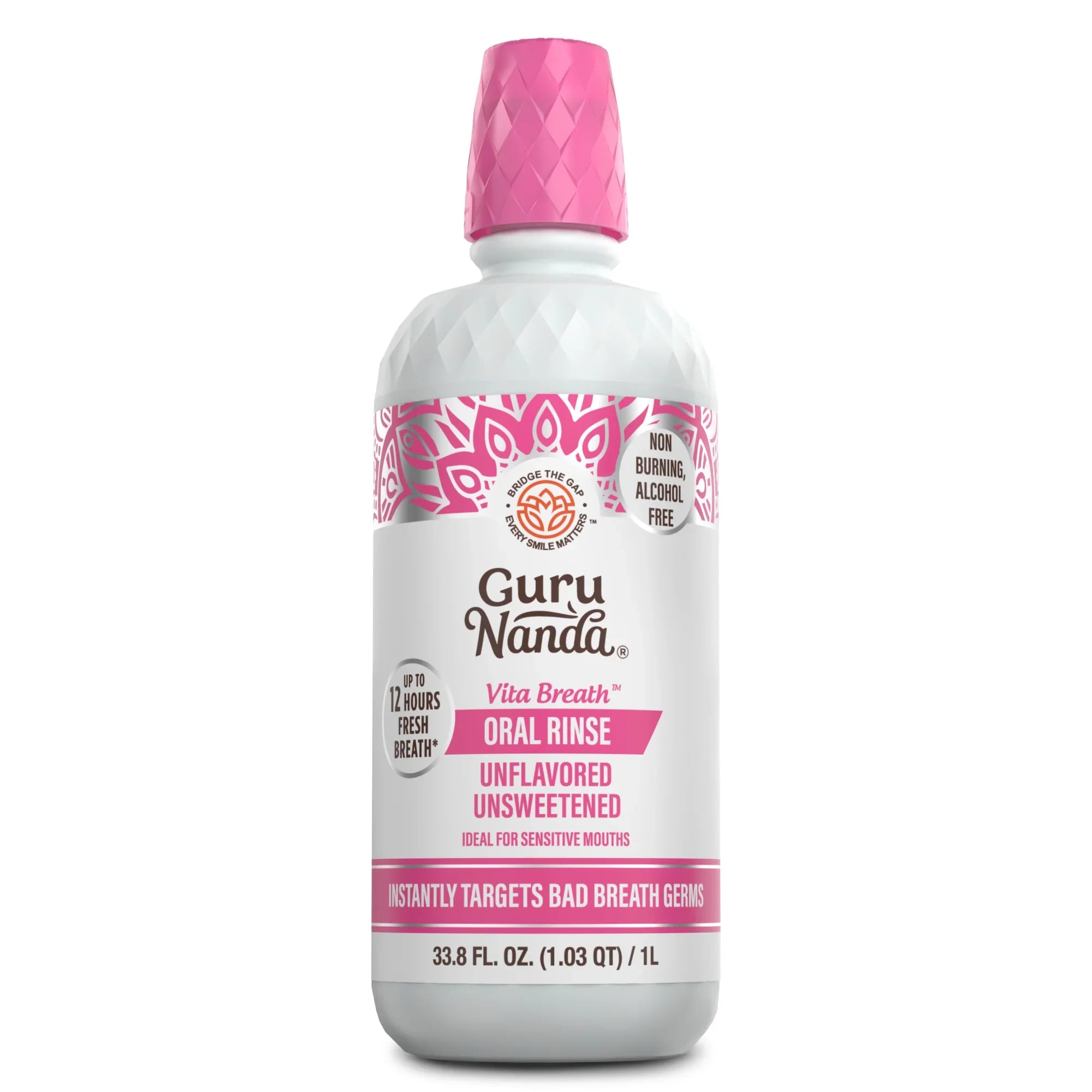 Enjuague bucal Vita Breath sin sabor ni azúcar - 1 L