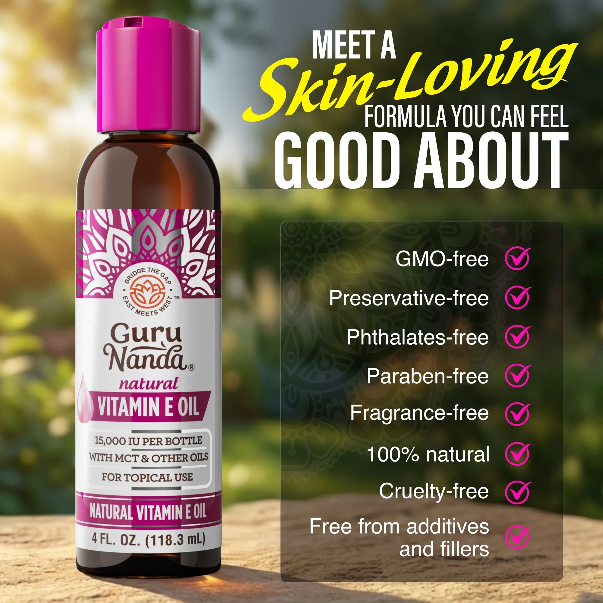 Vitamin E Oil 15,000 IU – 4 oz