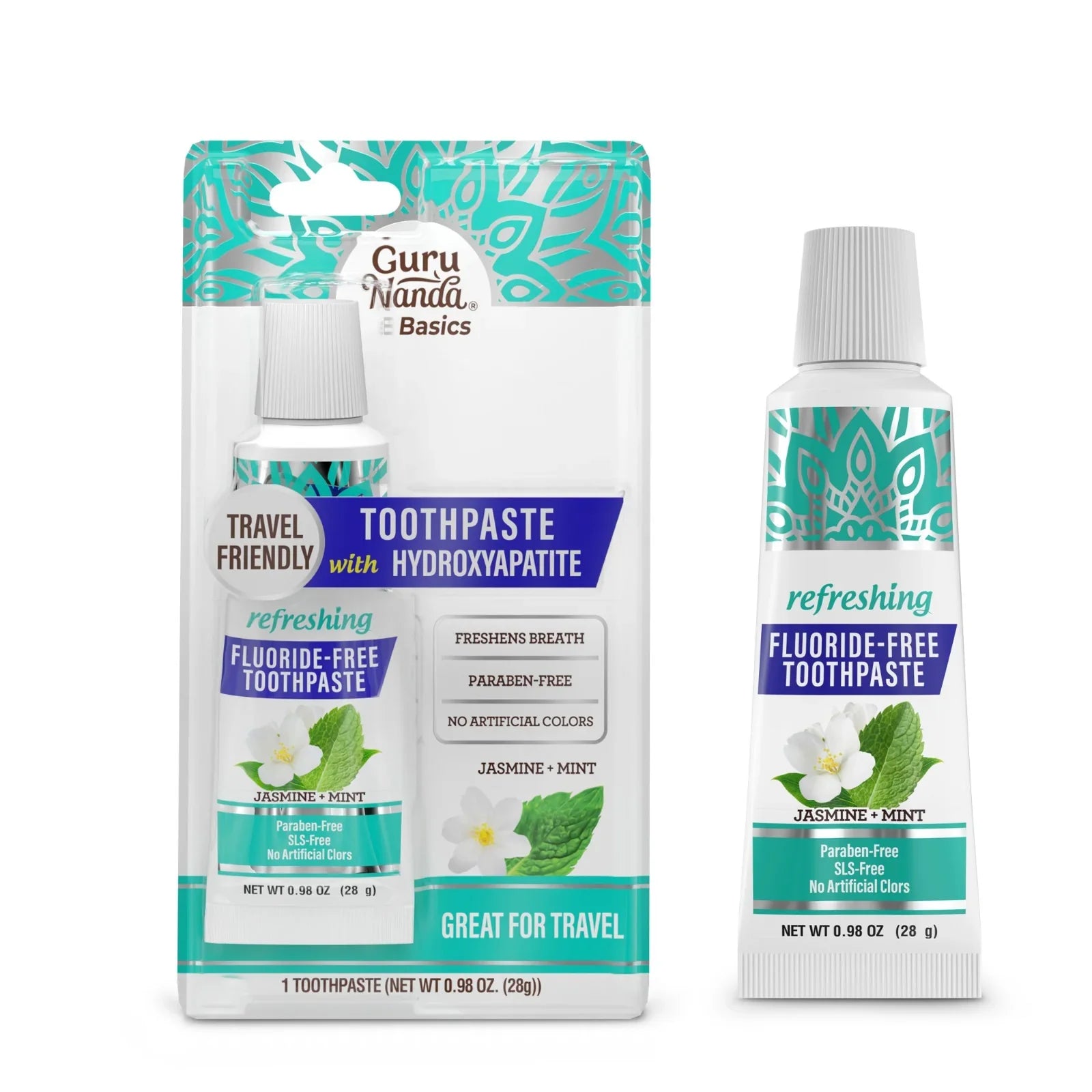 Hydroxyapatite Toothpaste, Jasmine Mint – 0.98 oz