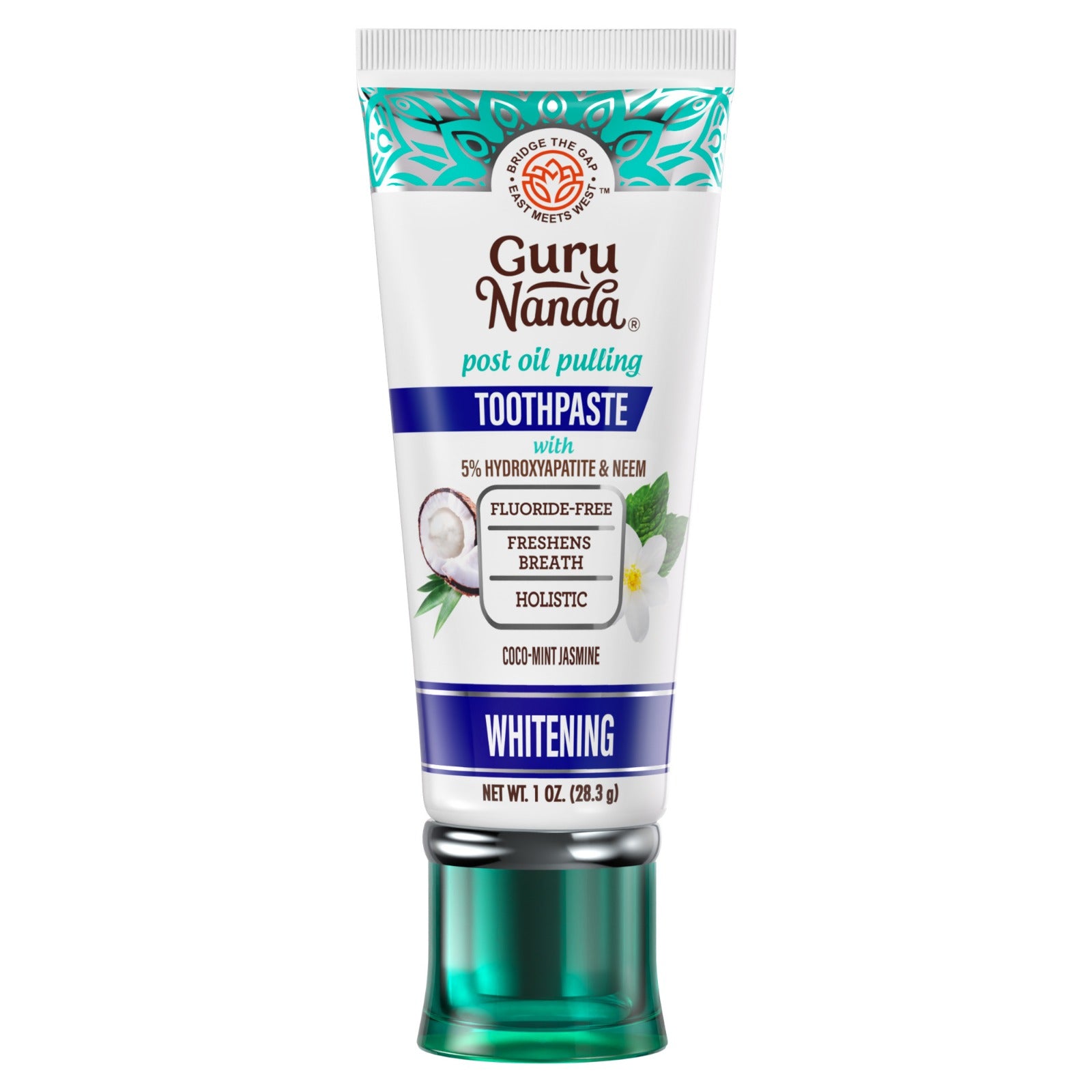 Hydroxyapatite & Neem Whitening Toothpaste, Fluoride Free