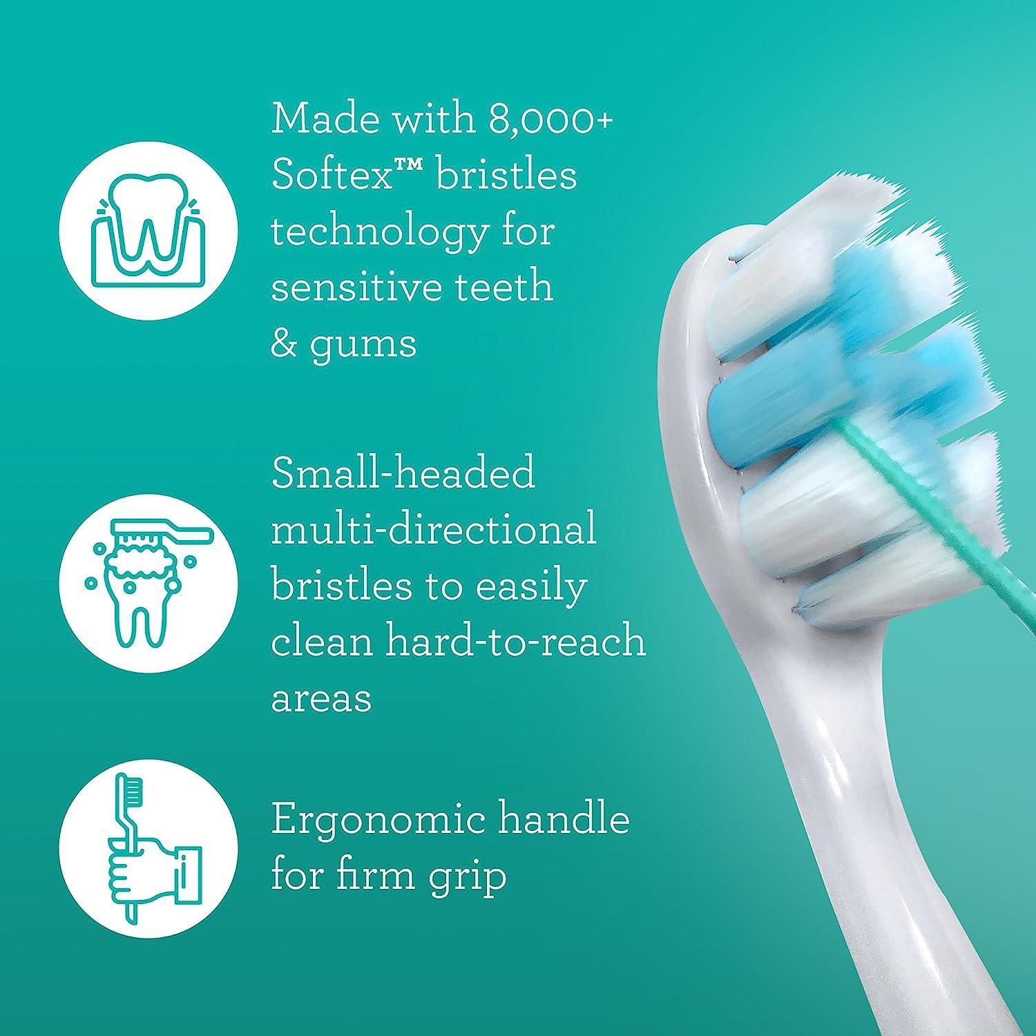 BUTTER ON GUMS TOOTHBRUSH, COLORS MAY VARY (24-PACK) - GuruNanda