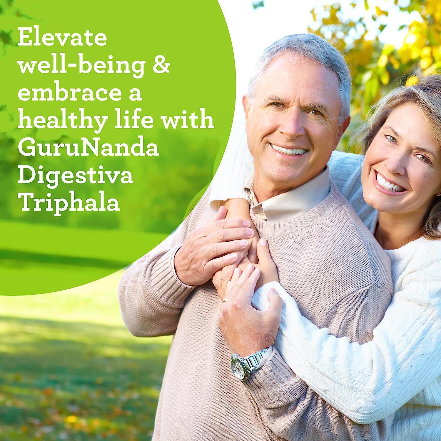 Digestiva Triphala - 240 Vegan Tablets - GuruNanda