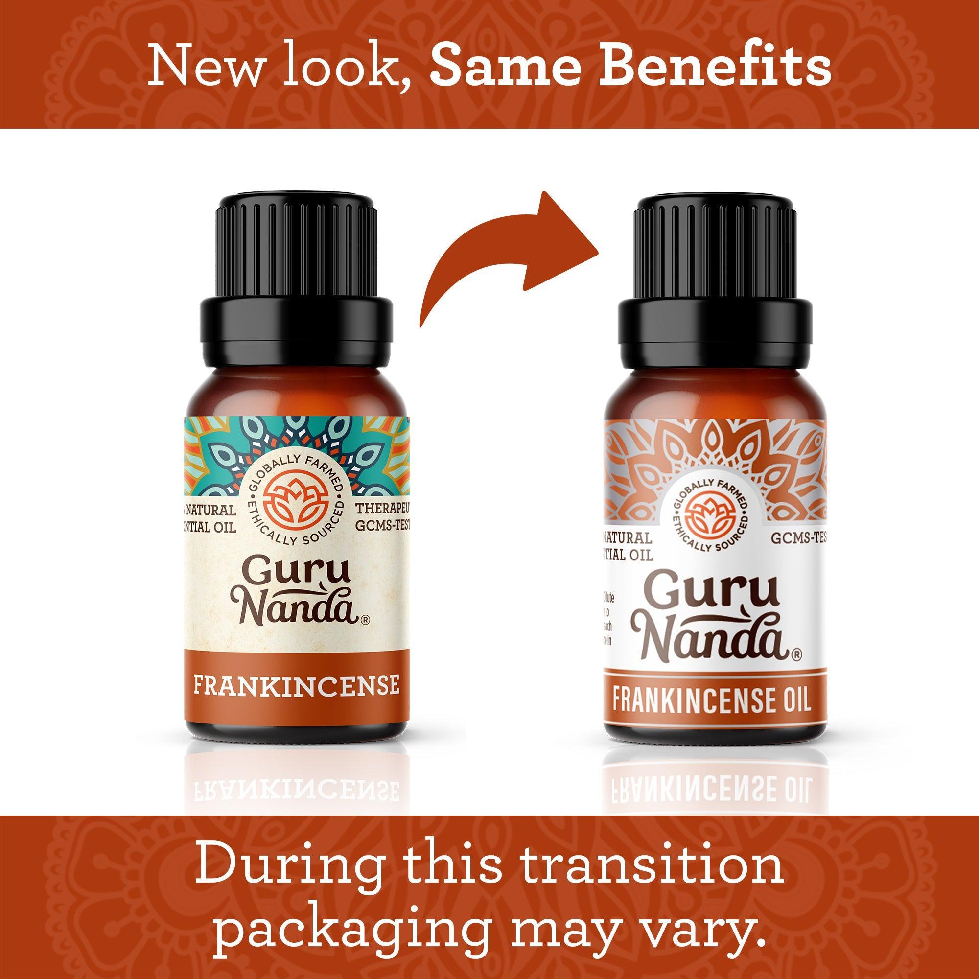 Frankincense Essential Oil, 15 ML - 2 PK - GuruNanda