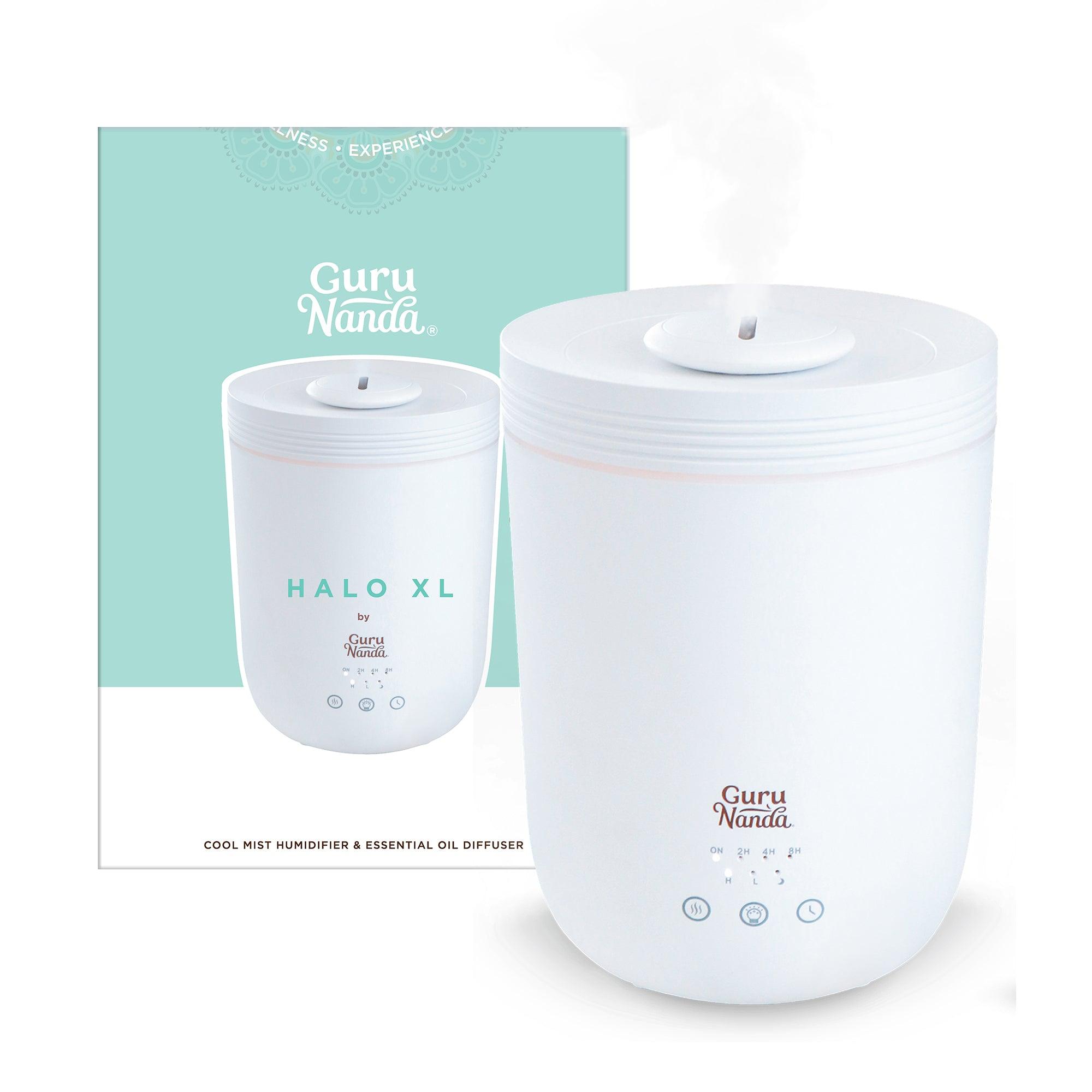 2 in 1 Moon Lamp Cool Mist Humidifiers Essential Oil Diffuser