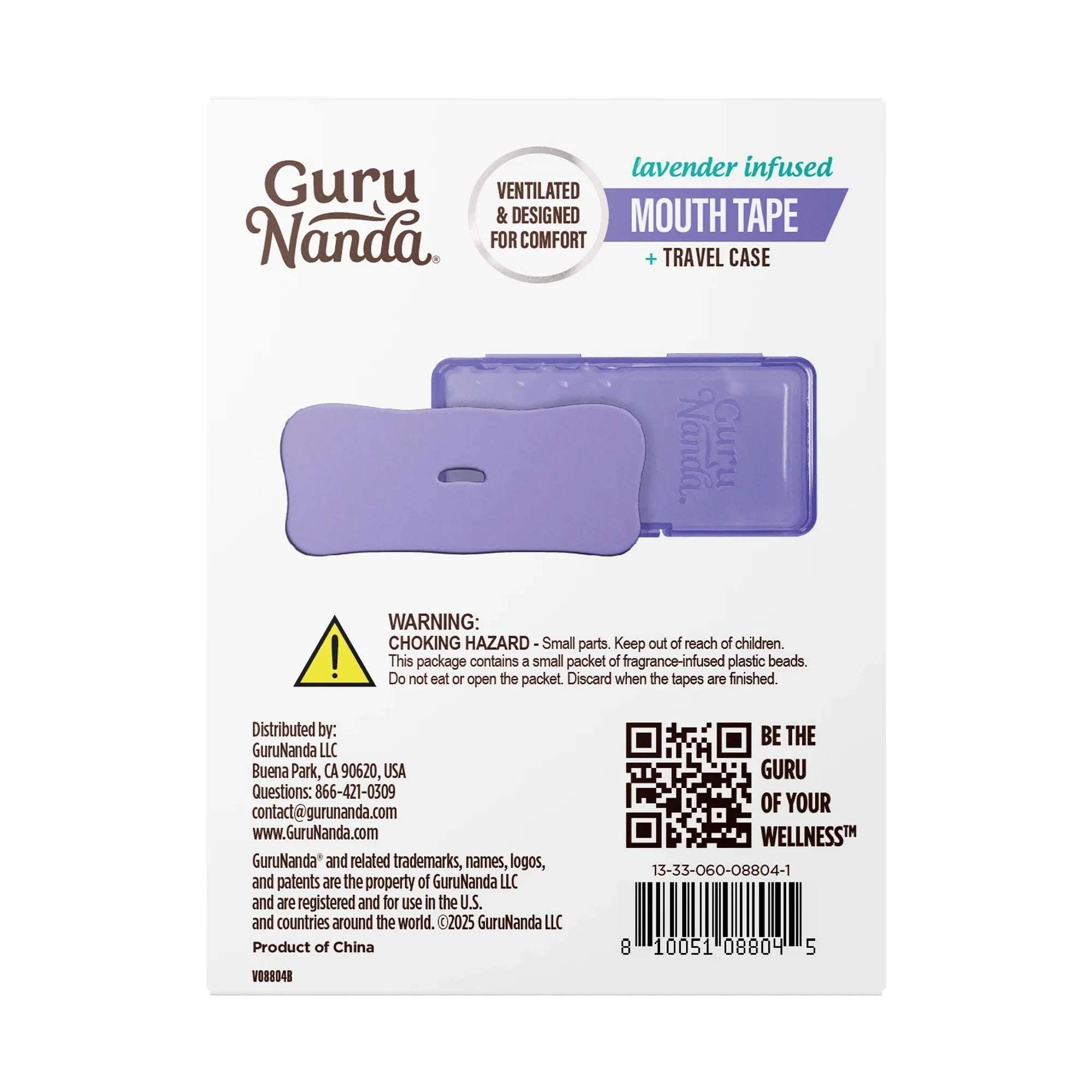 Lavender Infused Mouth Tape - 60 Count