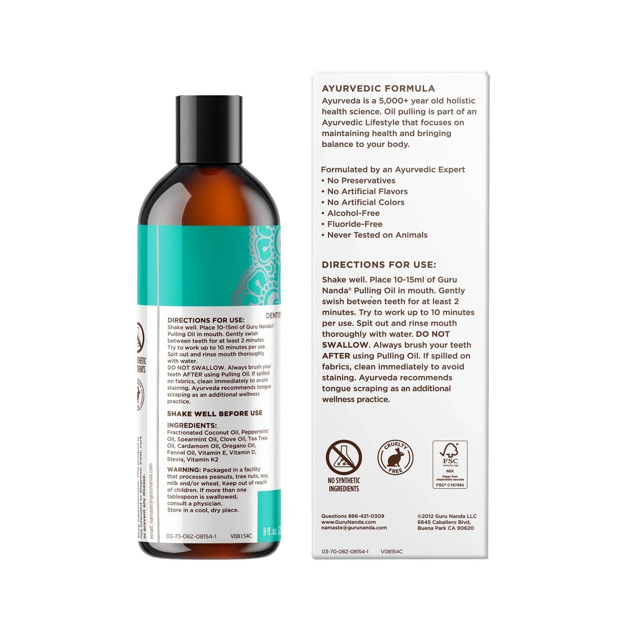 Huile de massage à la menthe de coco, 7 huiles essentielles et vitamines D3, E et K2, 227 g (3 paquets)