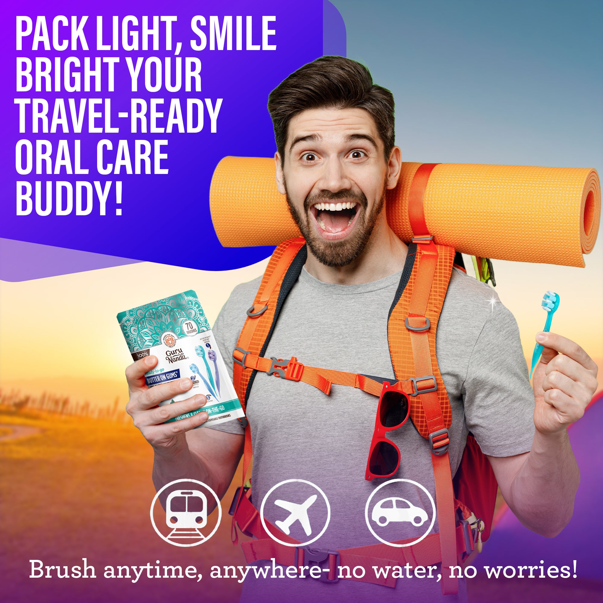Ready-to-Go Brushes - 70 Count