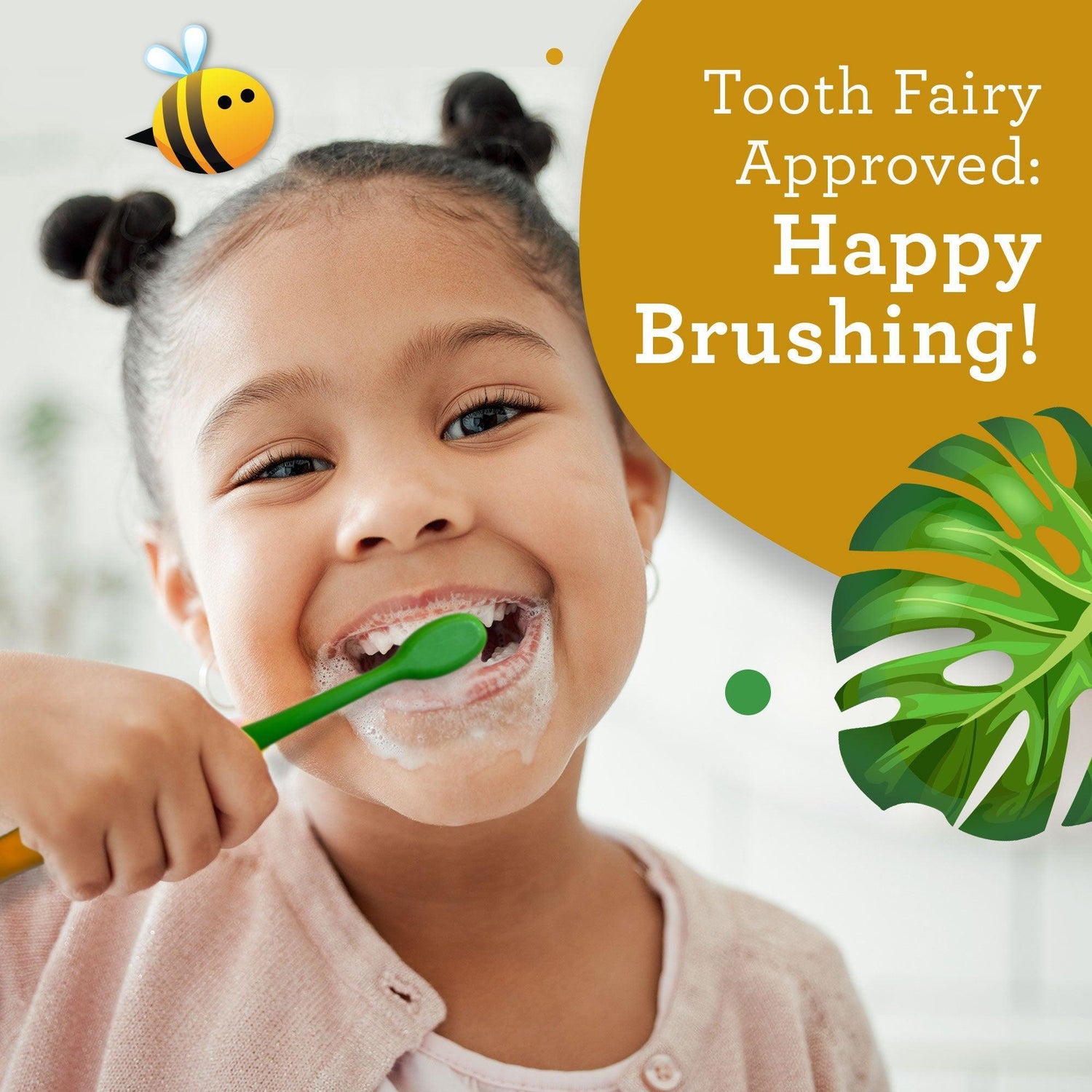 Kids Butter on Gums Toothbrush - 4 Pack - GuruNanda