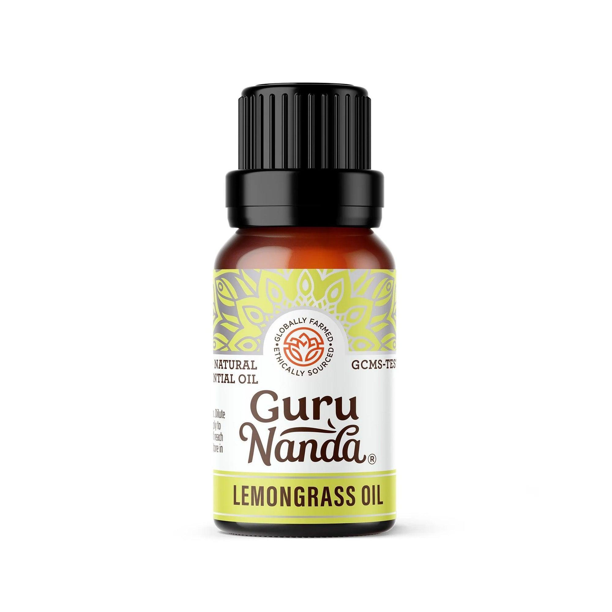 Lemongrass Essential Oil, 15 ML - 1 PK - GuruNanda