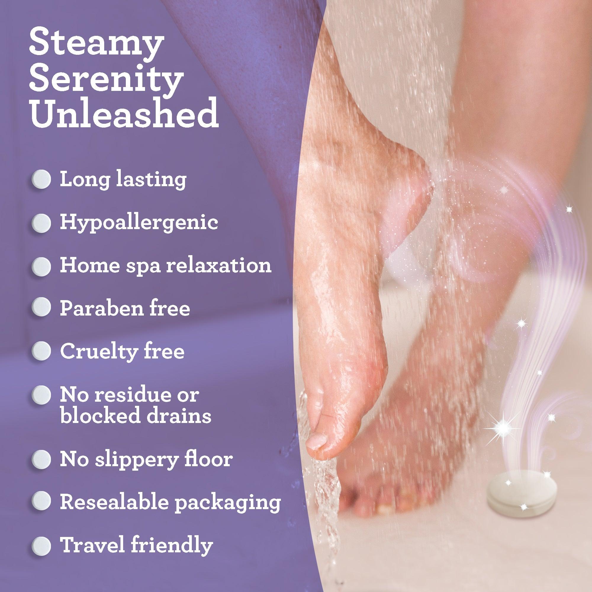 Relax Lavender Shower Steamers - 10 CT - GuruNanda