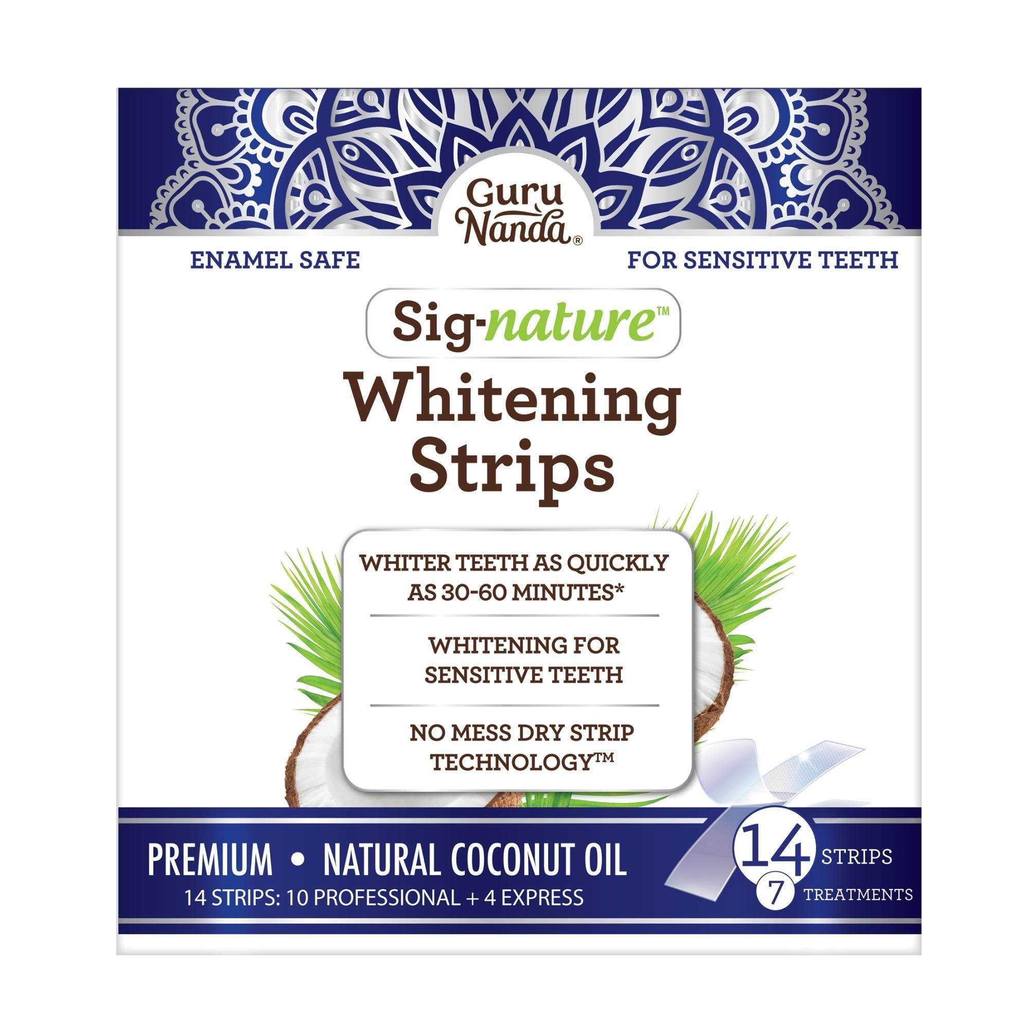 GuruNanda Teeth Whitening Strips Enamel Safe 7 Day Treatment gurunanda-teeth-whitening-strips-enamel-safe-7-day-treatment