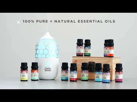 Top 12 Essential Oils Set With Keepsake Storage Box