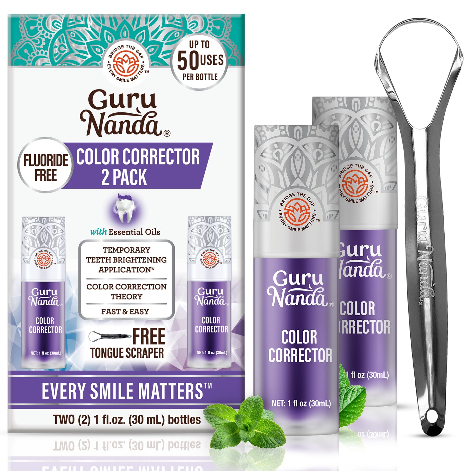 Fluoride - Free Color Corrector - 2 Pack