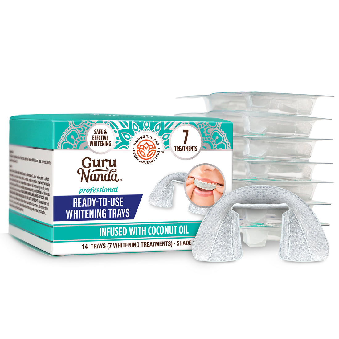 Professional Ready-to-Use Whitening Trays (7 Treatments)