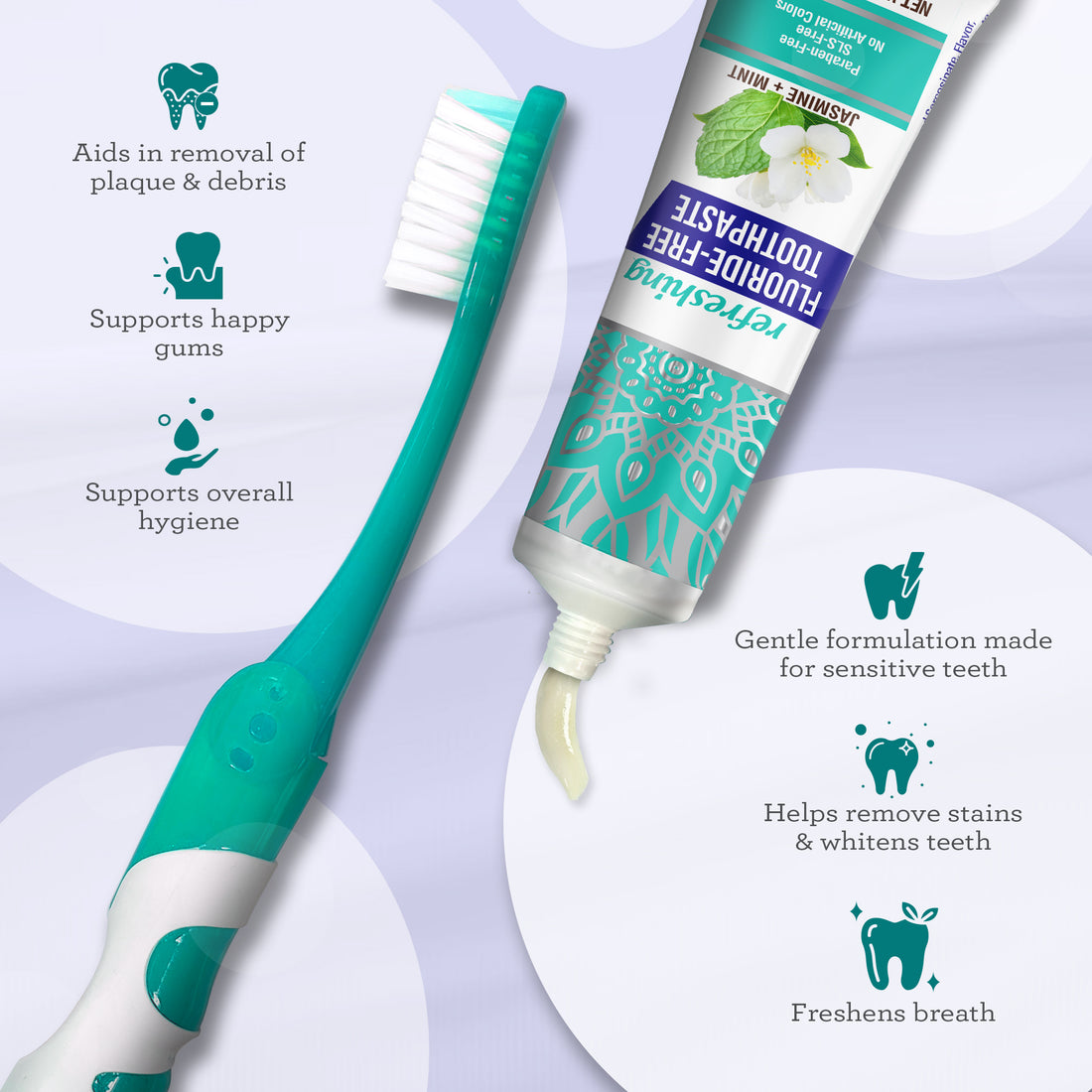 Folding Traveling Toothbrush with Toothpaste