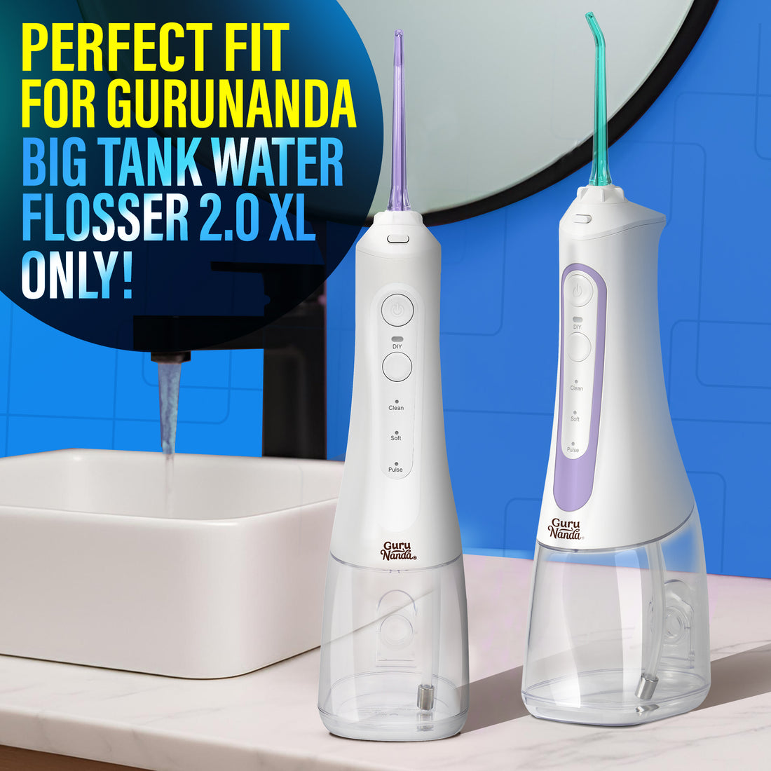 Replacement Floss Tips for Deep Clean Dental Water Flosser 2.0 XL