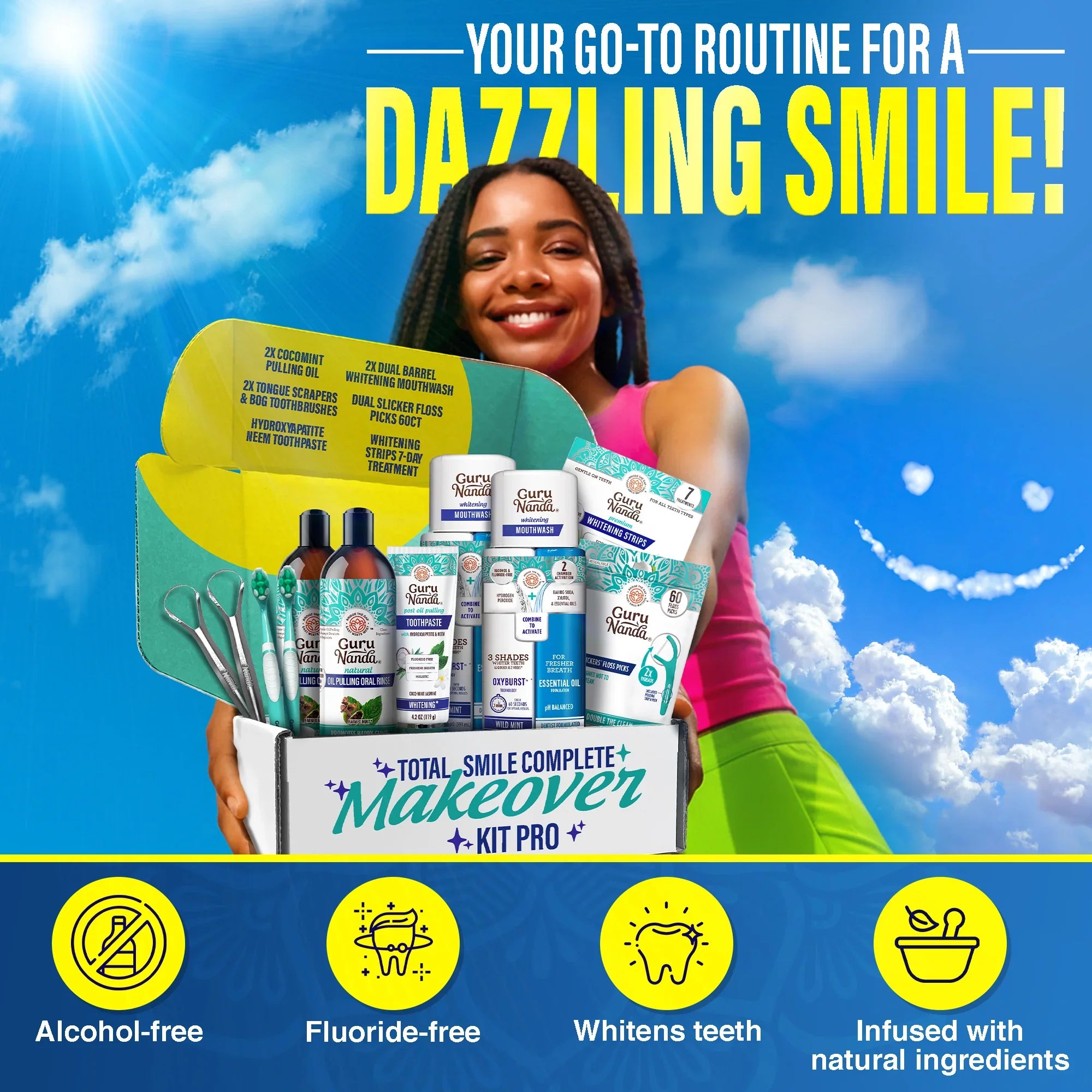 Total Smile Complete Make Over Kit Pro – GuruNanda