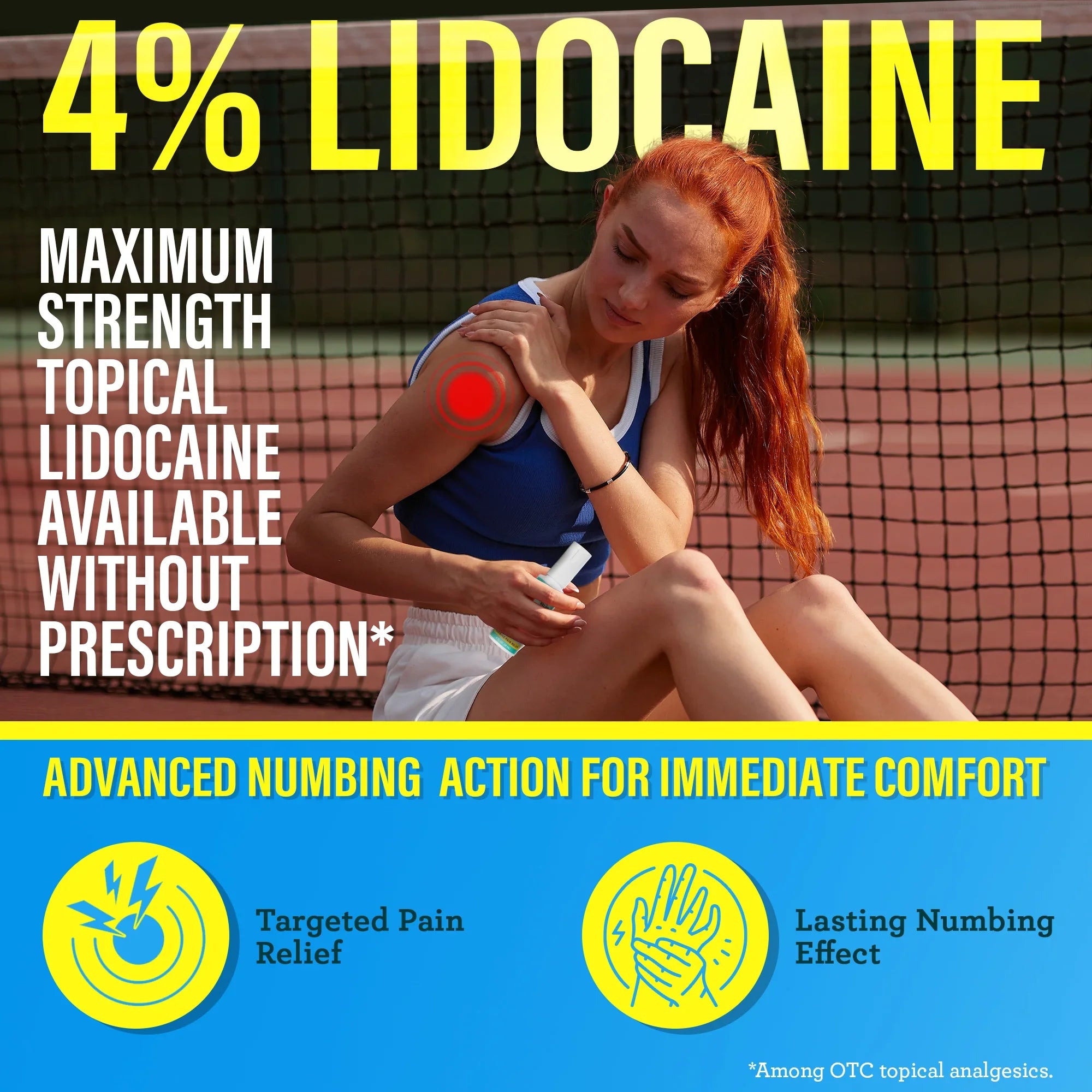 Lidocaine Pain Relief Spray with Magnesium – GuruNanda