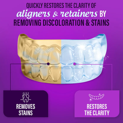 Aligner &amp; Retainer Foam Cleaner (3.38 Fl Oz)