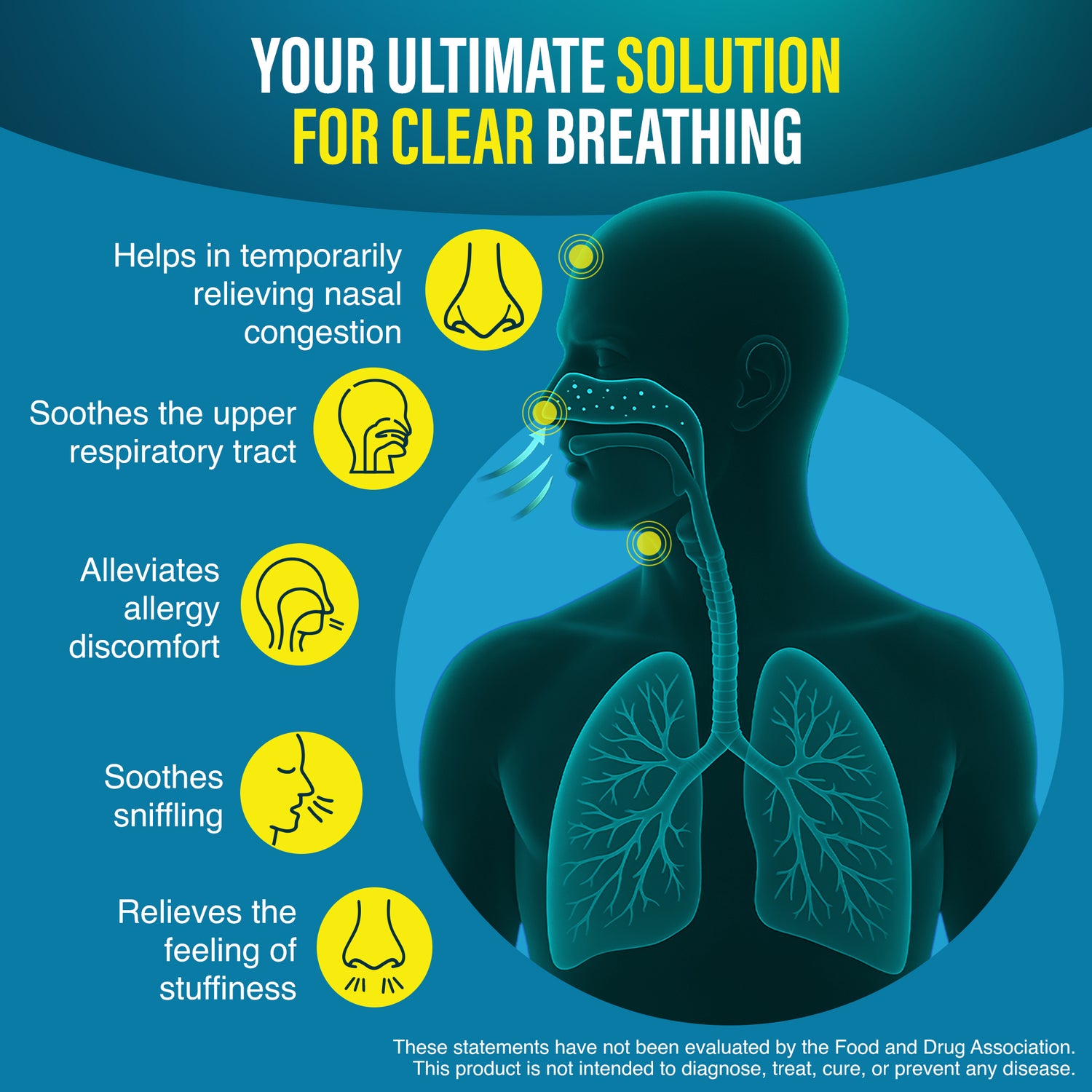 Non-Medicated Vapor Inhaler - 1 Count