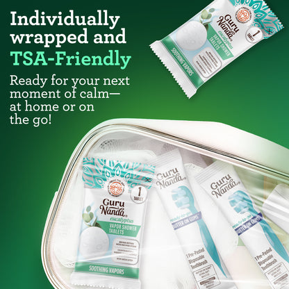 Eucalyptus Vapor Shower Tablets - 10 Count