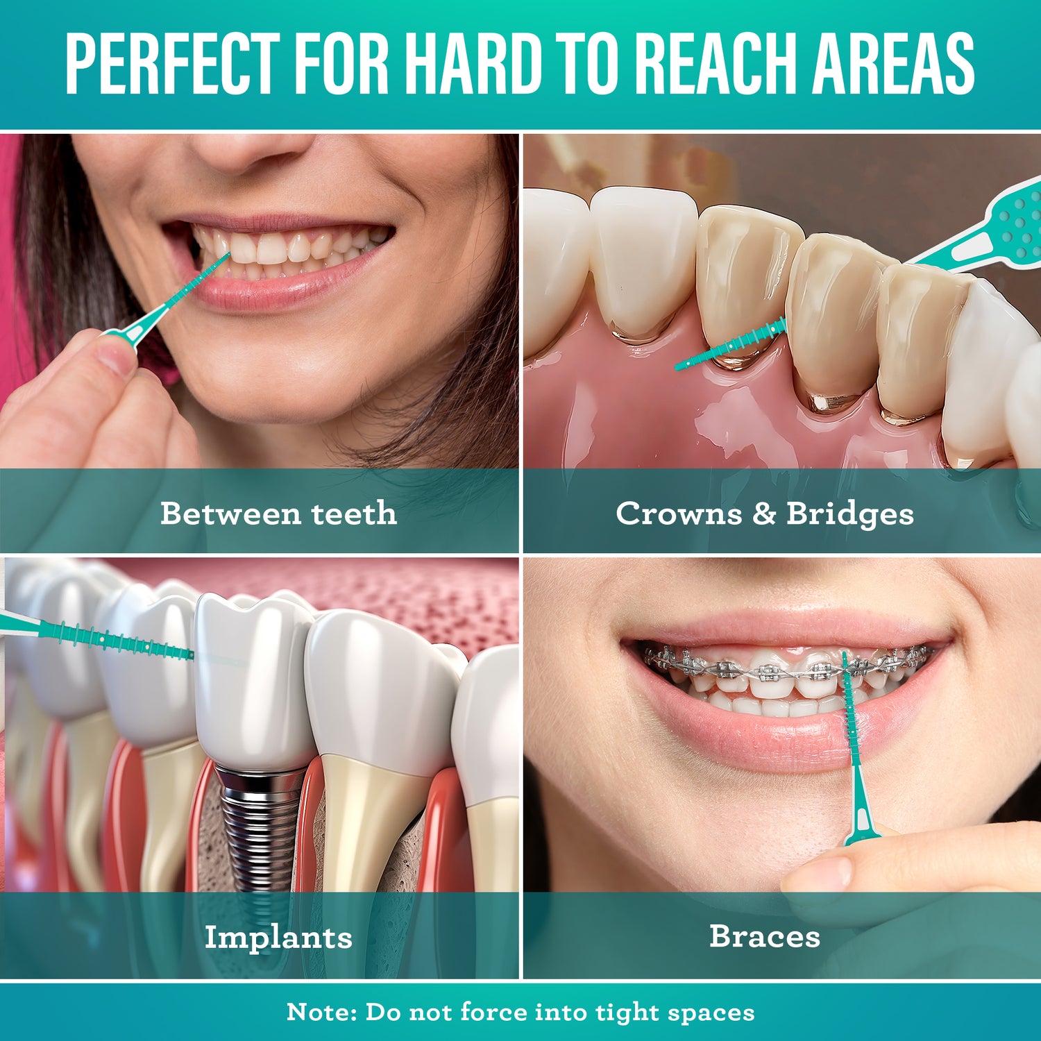 Cure-dents super doux – 100 unités