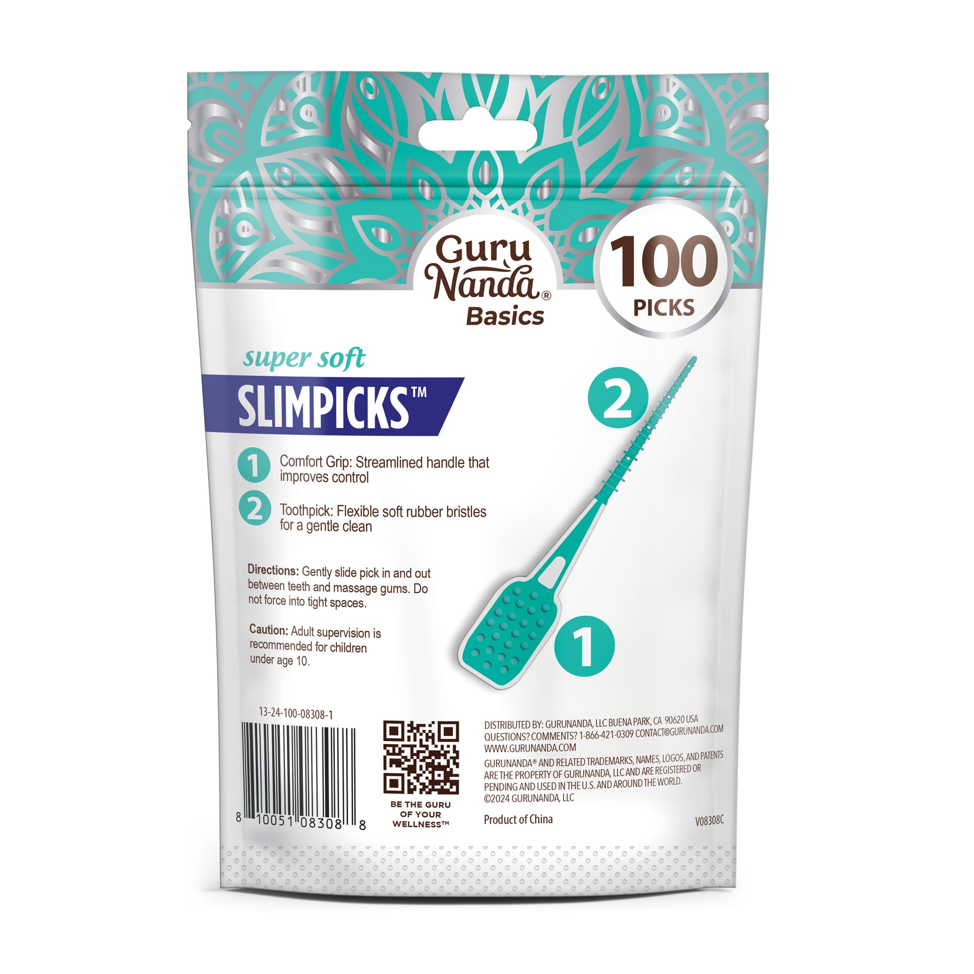 Cure-dents super doux – 100 unités