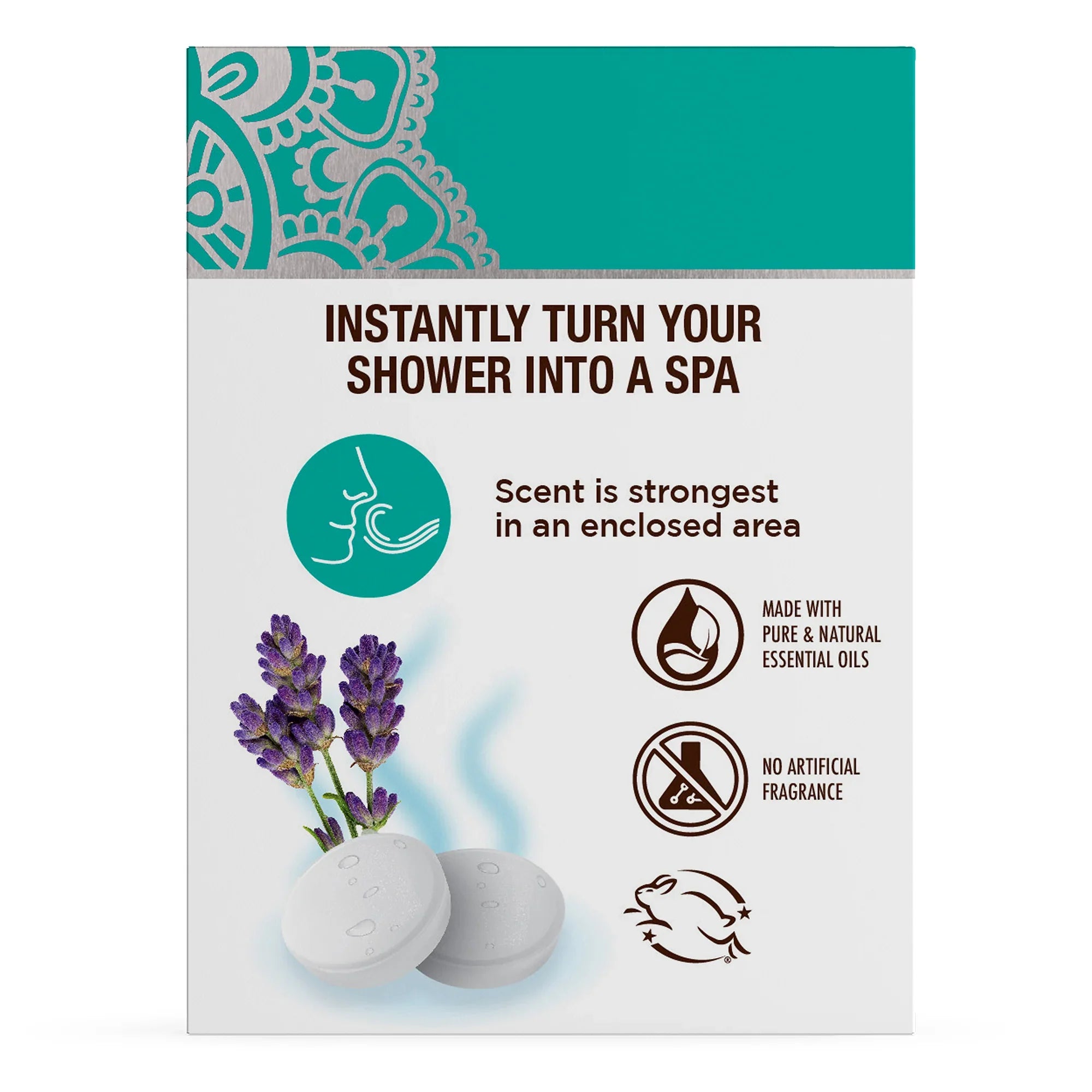 Lavender Vapor Shower Tablets - 15 Count (3 Pack) – GuruNanda