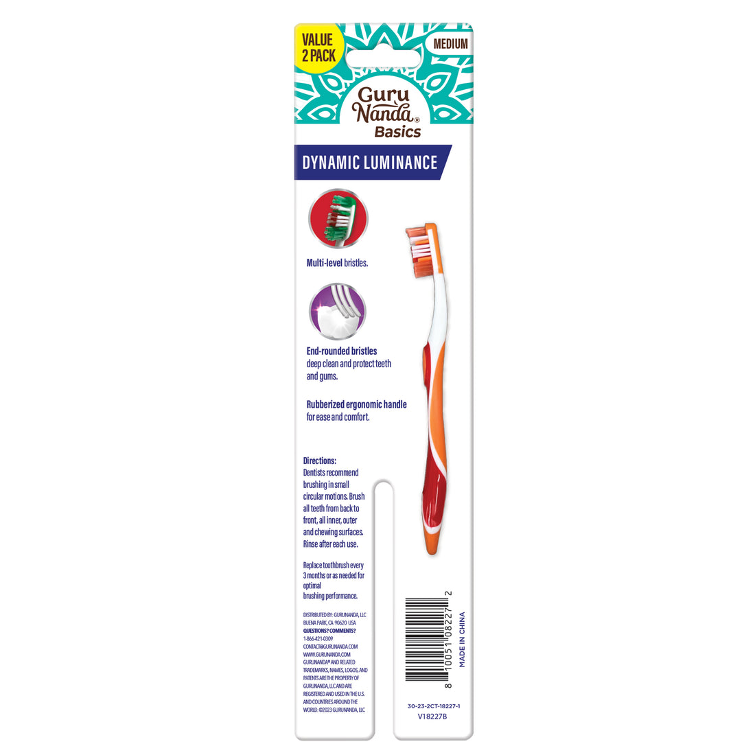 Dynamic Luminance Toothbrushes (2 Pack)