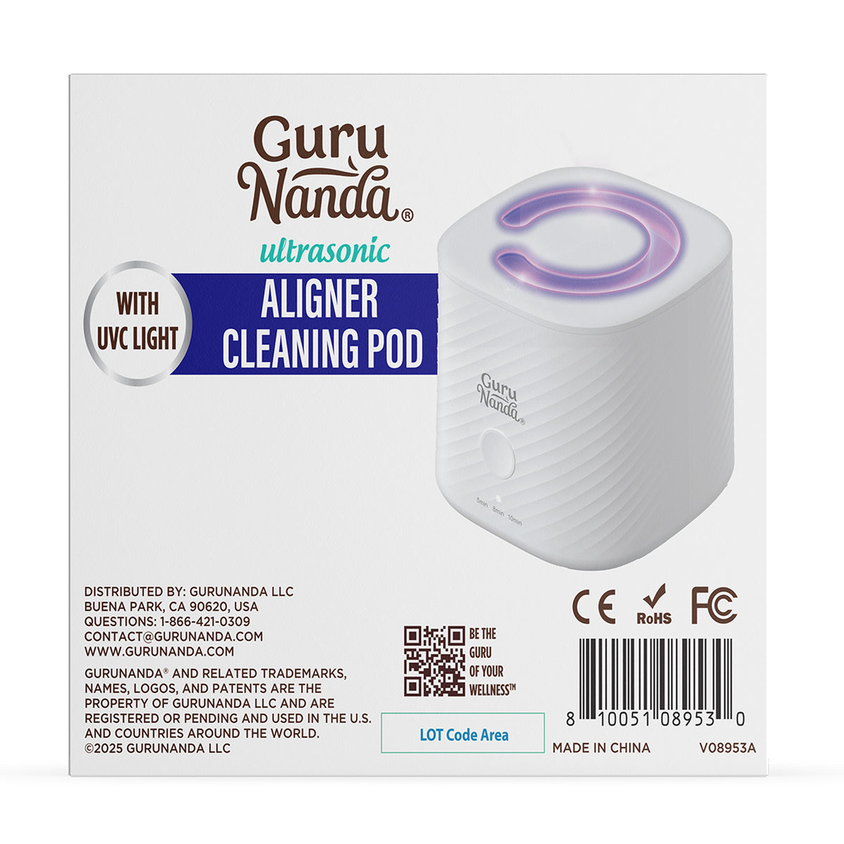 DEPURADOR ULTRASÓNICO DE ALINEADORES (12/Caja)