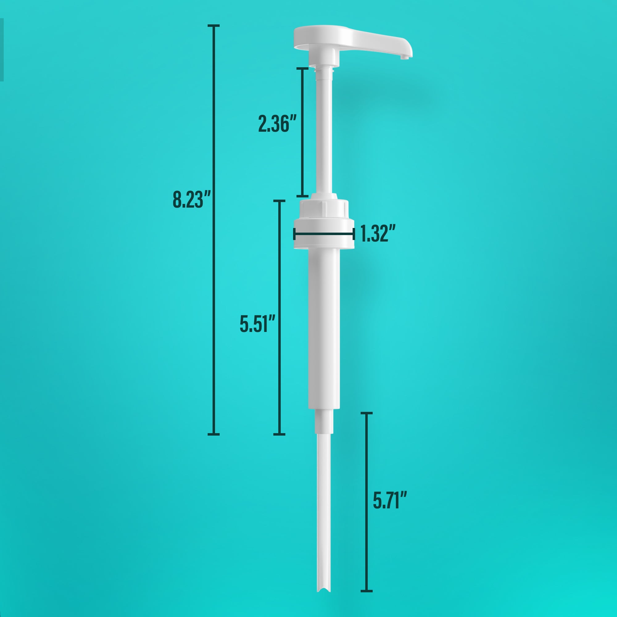 Mouthwash Dispenser Pump and Cup Holder for 16oz &amp; 1L