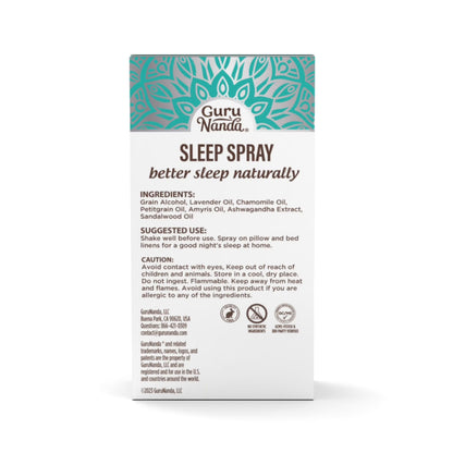 Natural Sleep Spray, Lavender &amp; Chamomile – 1 fl oz