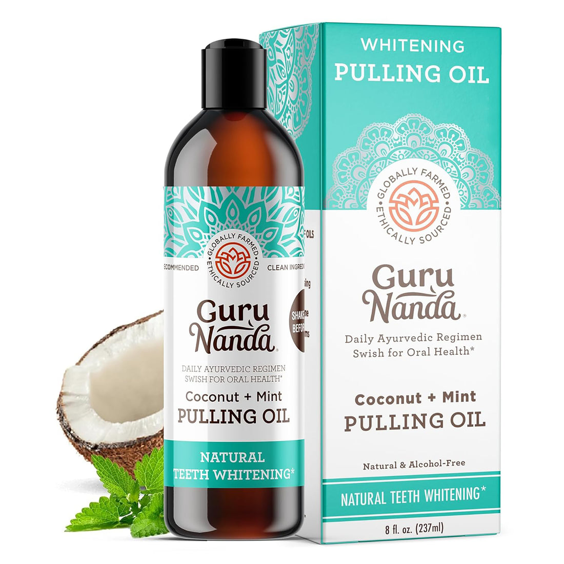 Coconut + Peppermint Pulling Oil (8oz)