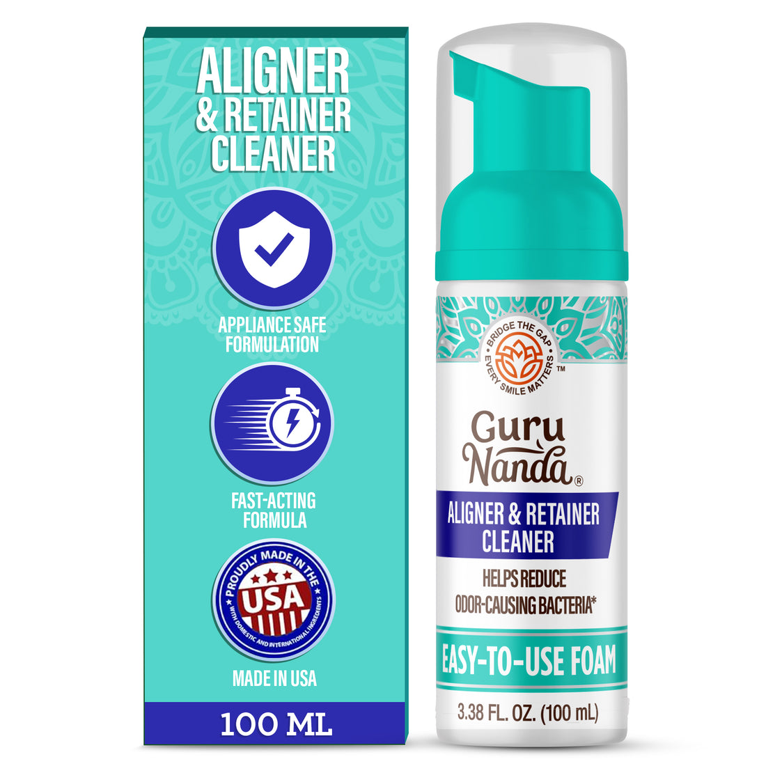 Aligner & Retainer Foam Cleaner (3.38 Fl Oz)
