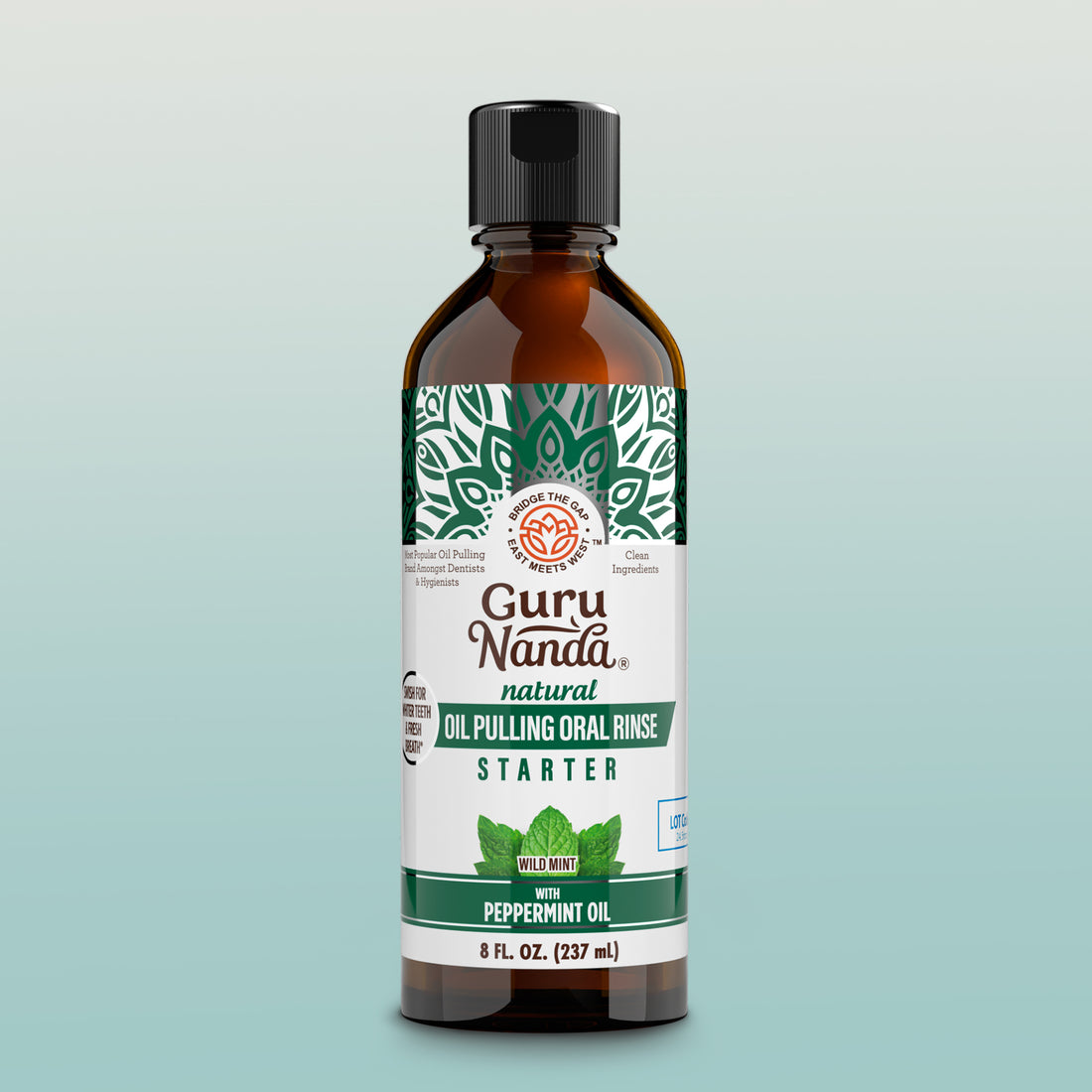 Coconut &amp; Peppermint Oil Pulling – 8 fl oz