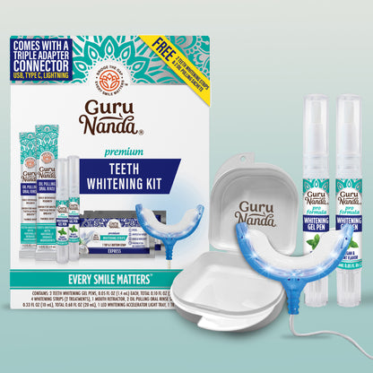 Kit de blanchiment des dents haut de gamme (avec fil)