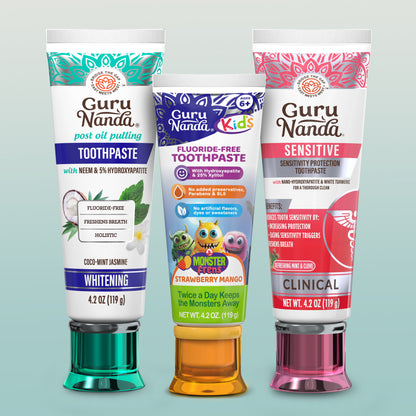 All-in-One Family Toothpaste Trio