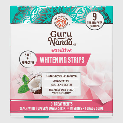 Sensitive Whitening Strips – 9 Day Treatment