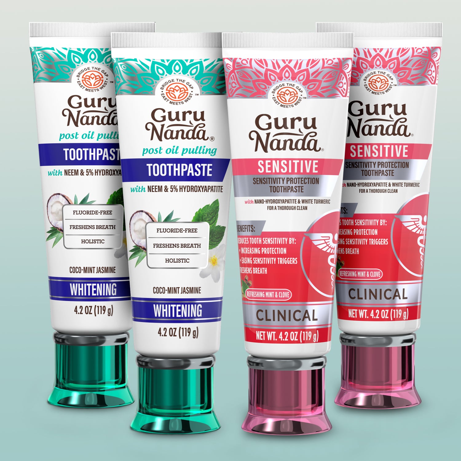Whitening &amp; Sensitivity Toothpaste Duo