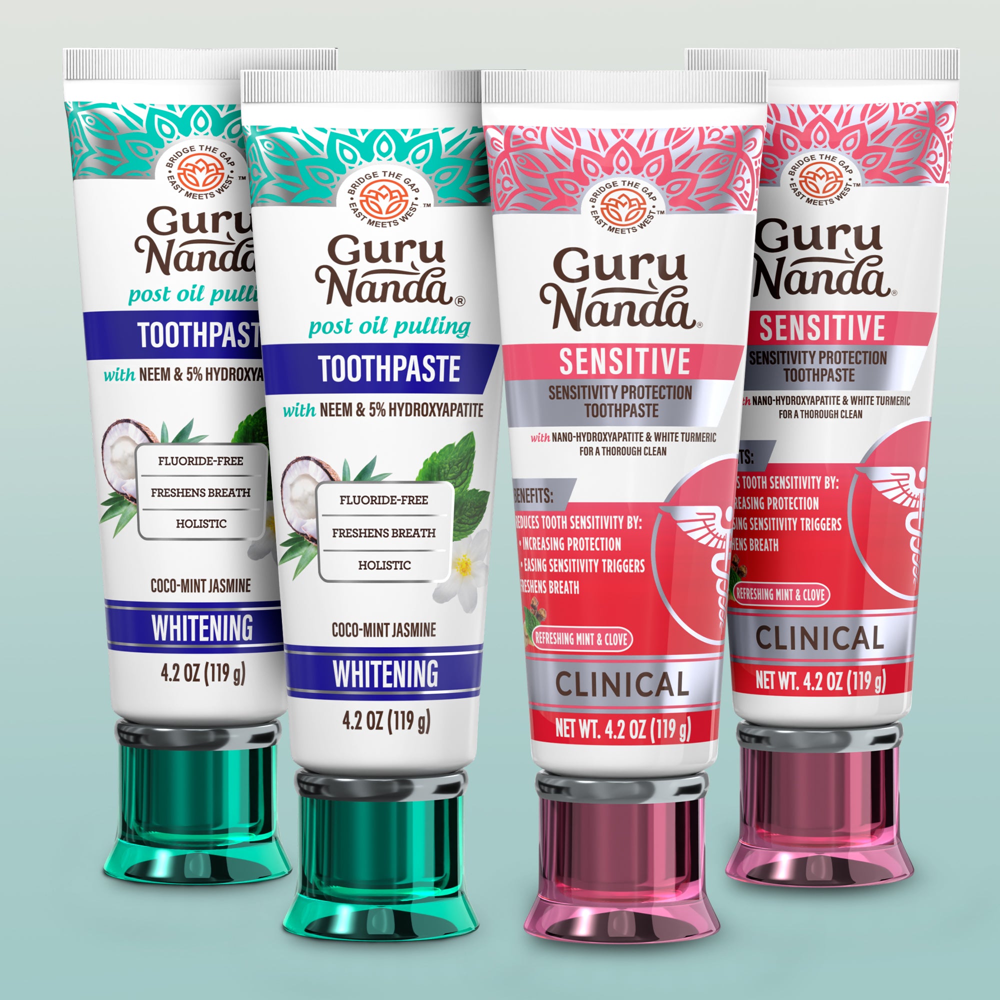Whitening &amp; Sensitivity Toothpaste Duo