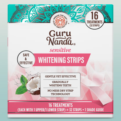 Sensitive Whitening Strips – 16 Day Treatment
