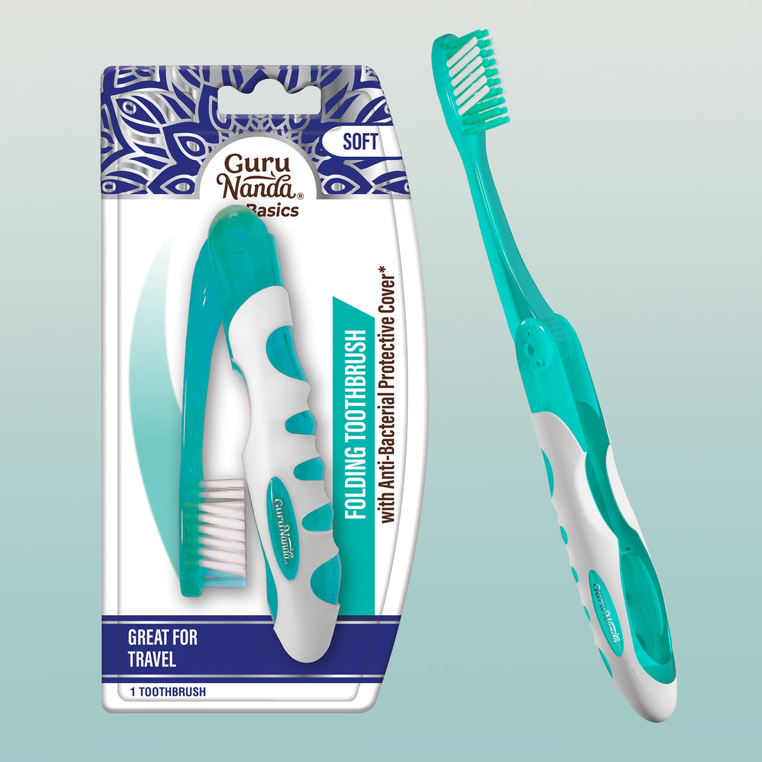 Folding Travel Toothbrush