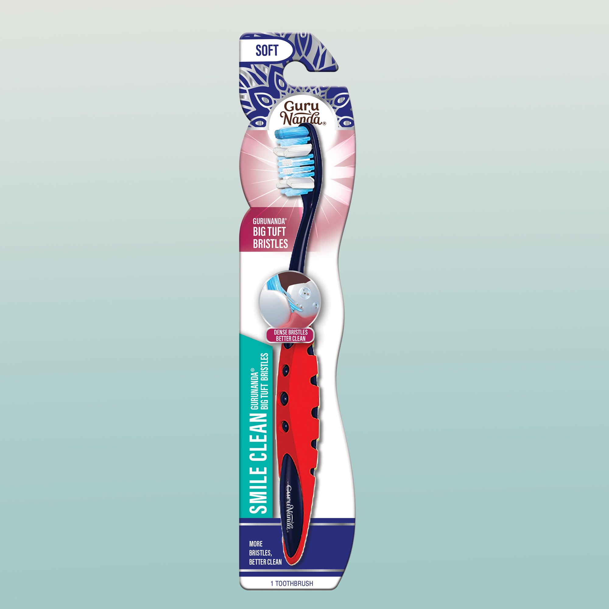 Smile Clean Big Tuft Bristles Toothbrush – 1 Pack