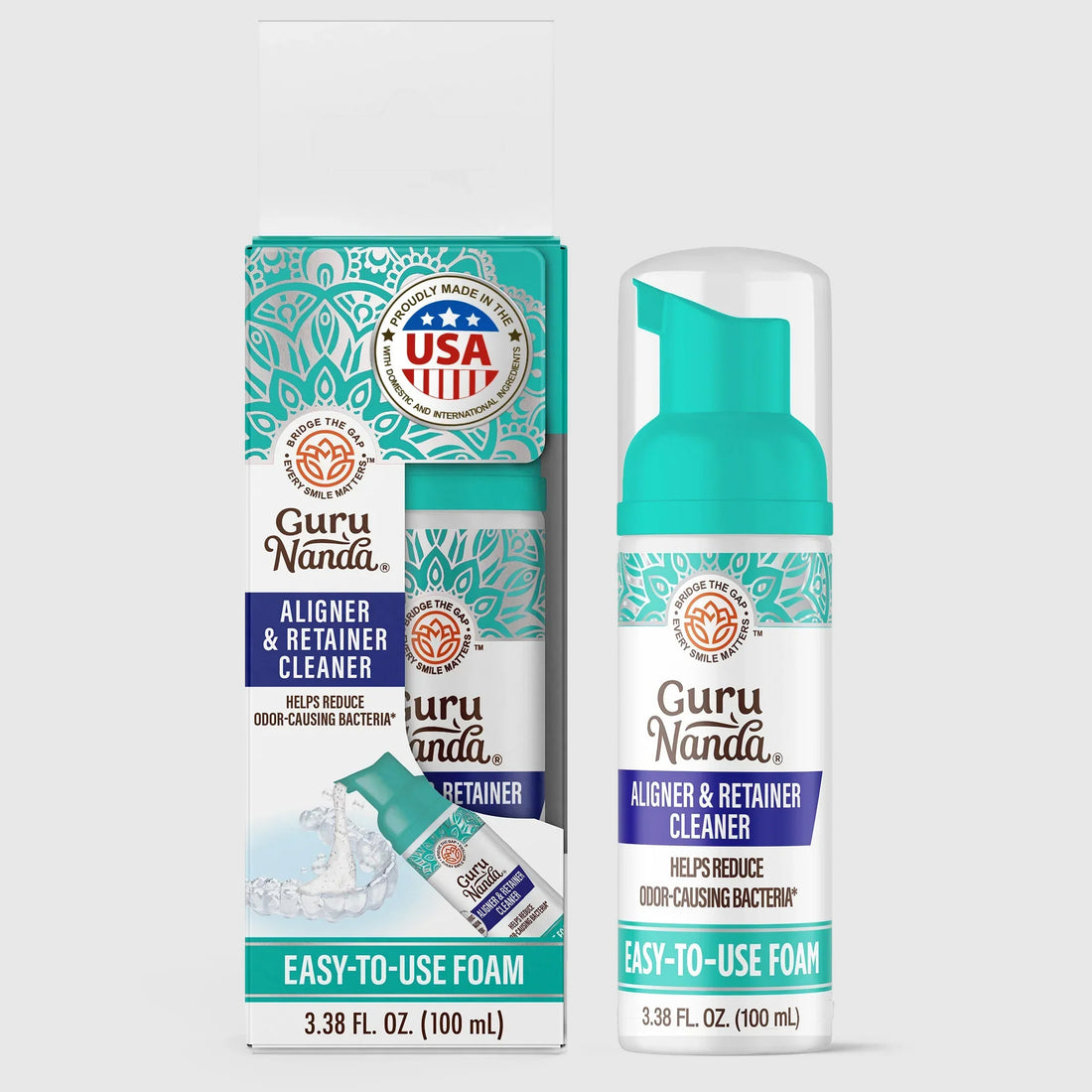 Aligner &amp; Retainer Foam Cleaner – 3.38 fl oz