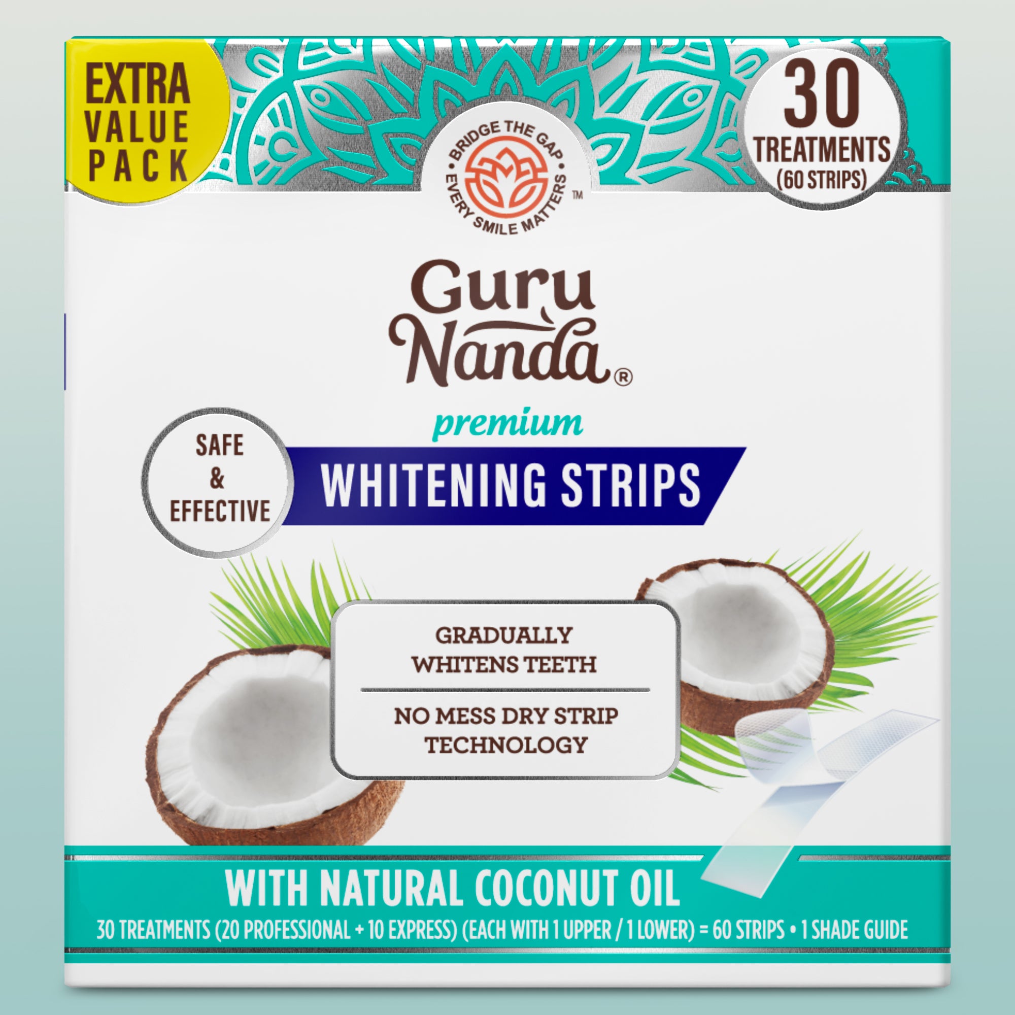 Whitening Strips – 30 Day Treatment