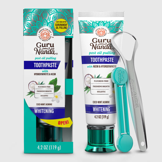 Pasta dental blanqueadora sin flúor con hidroxiapatita (paquete de 1)