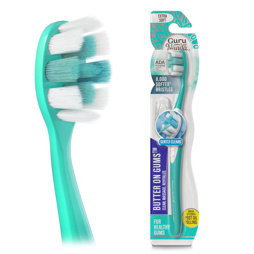 Brosse à dents au beurre sur les gencives (8 unités)