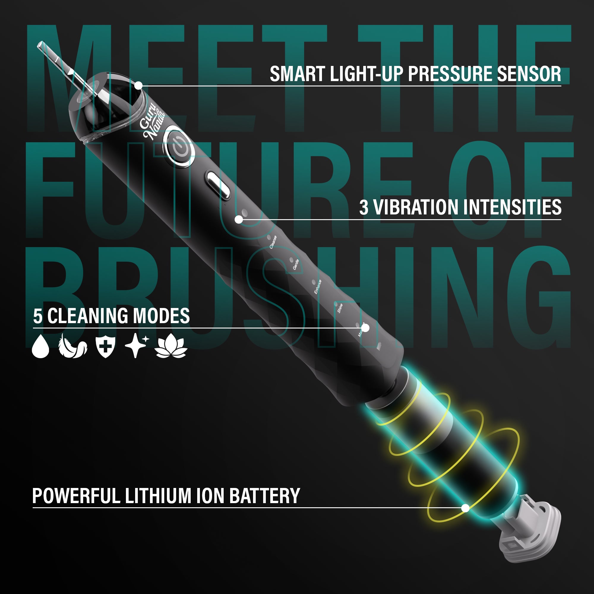 Butter On Gums Pressure Sensor Electric Toothbrush 2.0