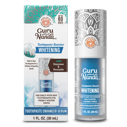 Whitening Toothpaste Booster with Enzymes &amp; Peroxide – 1 fl oz