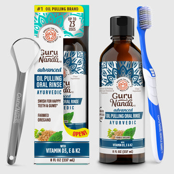 Advanced Oil Pulling with Sesame & Oregano – 8 fl oz